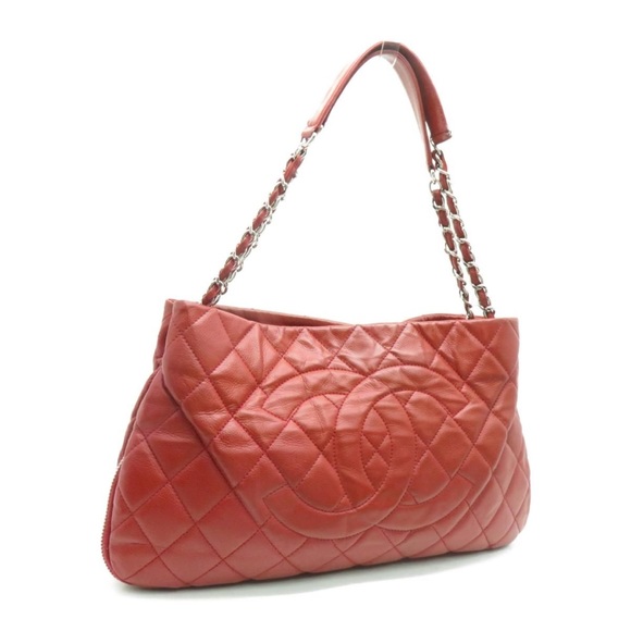 Chanel Red Caviar Jumbo 3 Way Bag w Original Dustbag - Picture 7 of 12